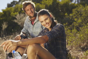 couple hiking